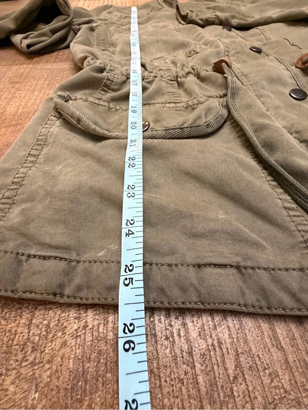 hinge Olive Utility Button-Front Jacket - Picture 5 of 5